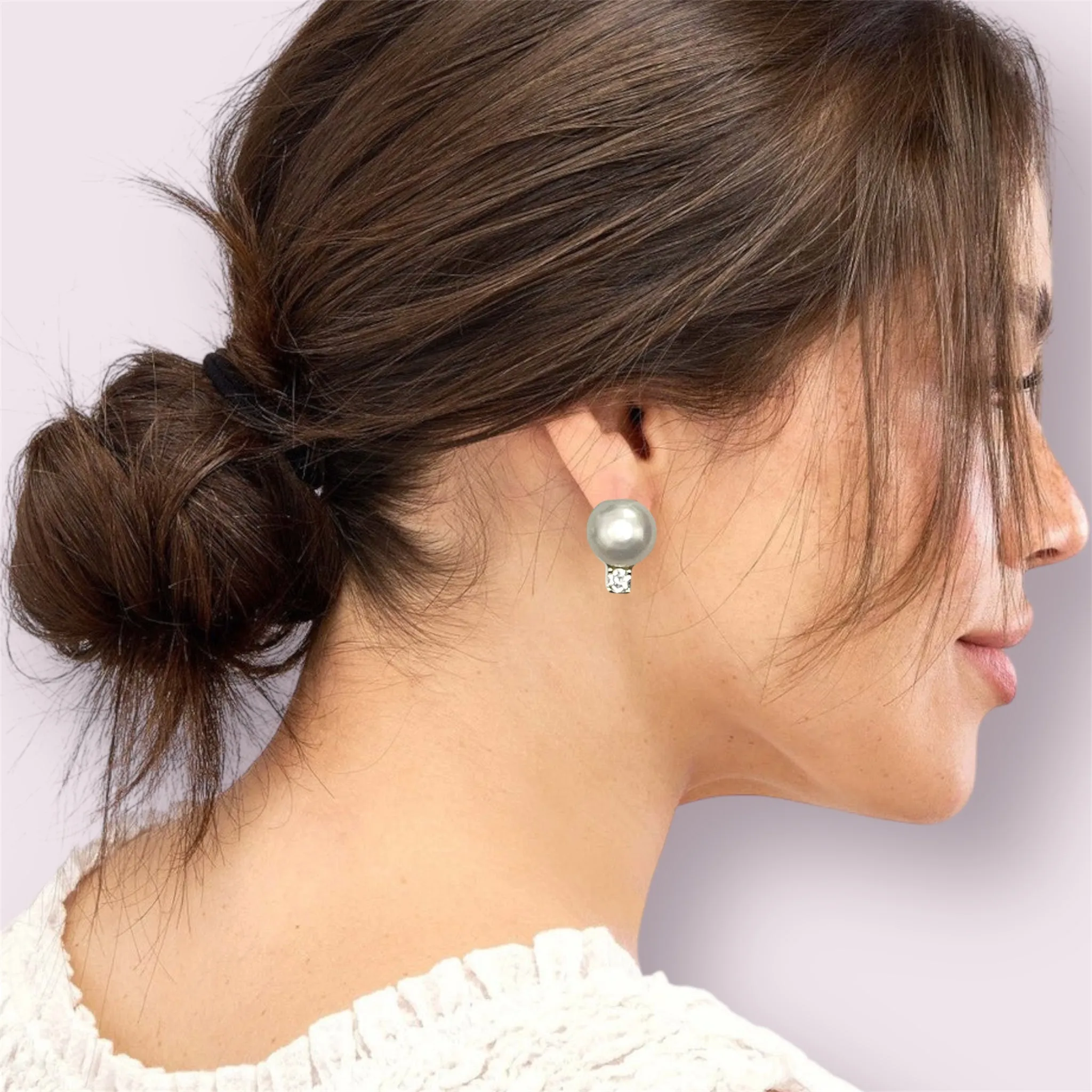 Mini Pearl Earrings Set