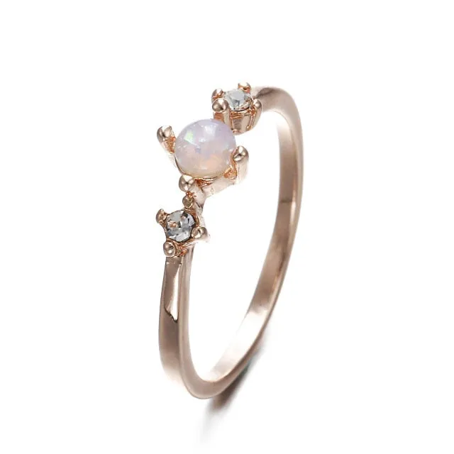 Minimalist Wedding Cute Bee Ring for Women Fashion Thin Metal Finger Engagement Rings Bridal Party Jewelry Gifts 2020 New