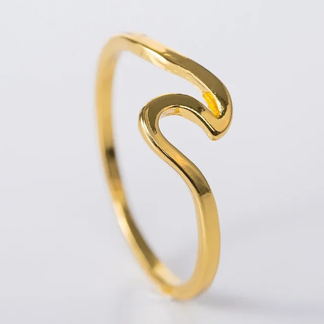 Minimalist Wedding Cute Bee Ring for Women Fashion Thin Metal Finger Engagement Rings Bridal Party Jewelry Gifts 2020 New
