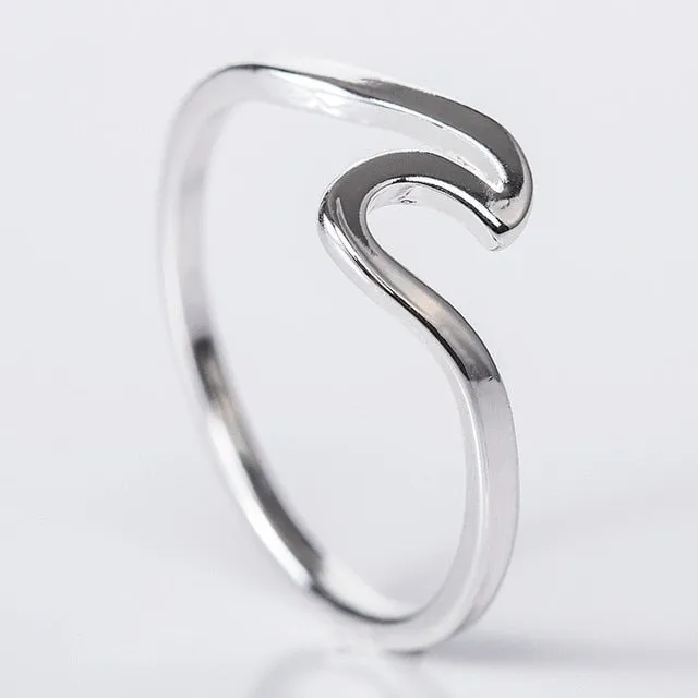 Minimalist Wedding Cute Bee Ring for Women Fashion Thin Metal Finger Engagement Rings Bridal Party Jewelry Gifts 2020 New
