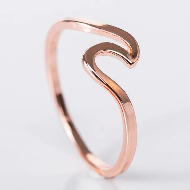 Minimalist Wedding Cute Bee Ring for Women Fashion Thin Metal Finger Engagement Rings Bridal Party Jewelry Gifts 2020 New