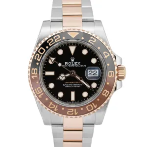 MINT 2021 PAPERS Rolex GMT-Master II 18K Gold ROOT BEER 126711 CHNR 40mm BOX