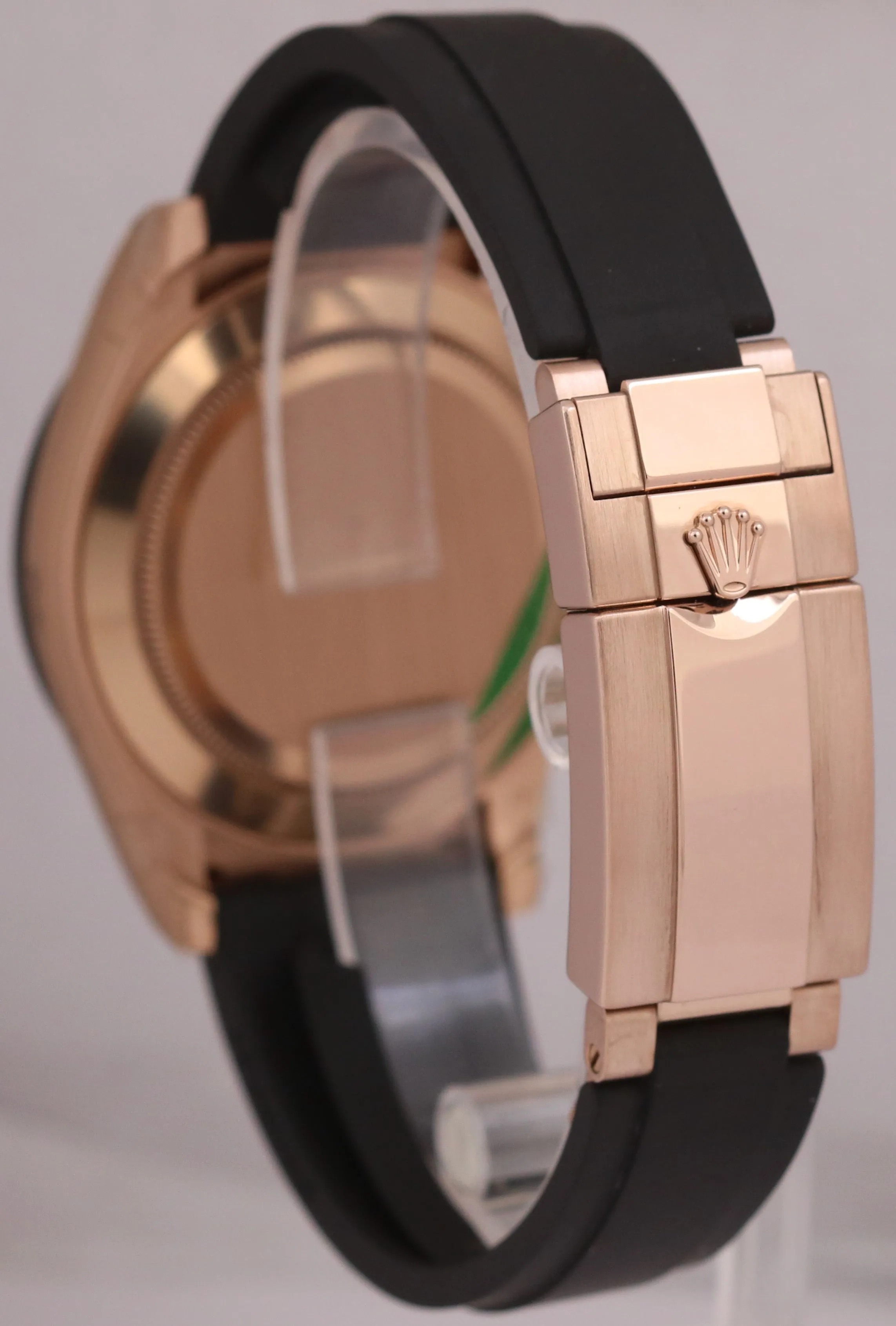 MINT 2023 Rolex Daytona Cosmograph 18K Gold BLACK 40mm Oysterflex 116515 BOX