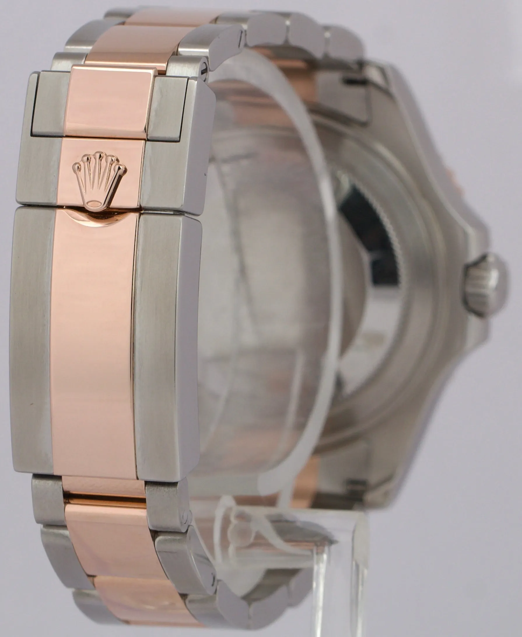 MINT 2023 Rolex Yacht-Master 37mm Two-Tone 18K Rose CHOCOLATE Brown 268621 Watch