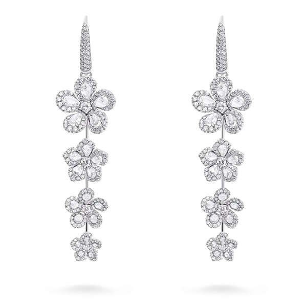 Miss Daisy Graduated Flower Earrings