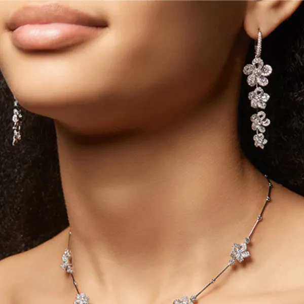 Miss Daisy Graduated Flower Earrings