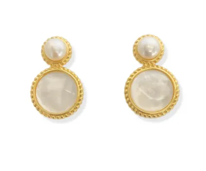 Mother of Pearl Earrings