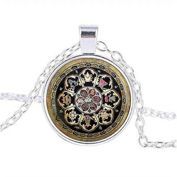 Necklace with Tibetan Pendant