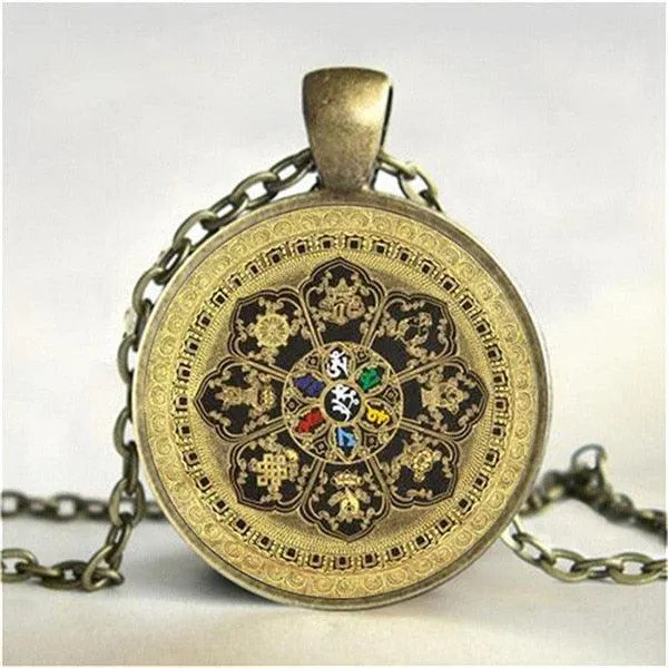 Necklace with Tibetan Pendant