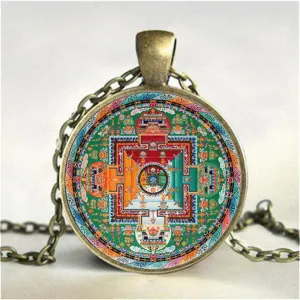 Necklace with Tibetan Pendant
