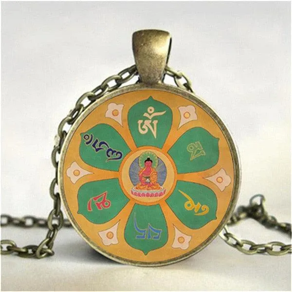 Necklace with Tibetan Pendant