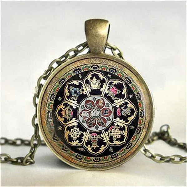 Necklace with Tibetan Pendant