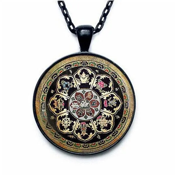 Necklace with Tibetan Pendant