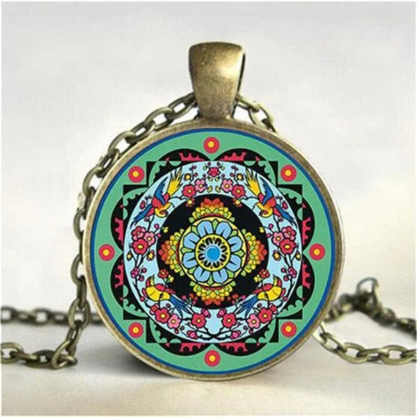 Necklace with Tibetan Pendant