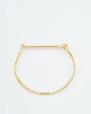 needle eye cuff heavy weight top