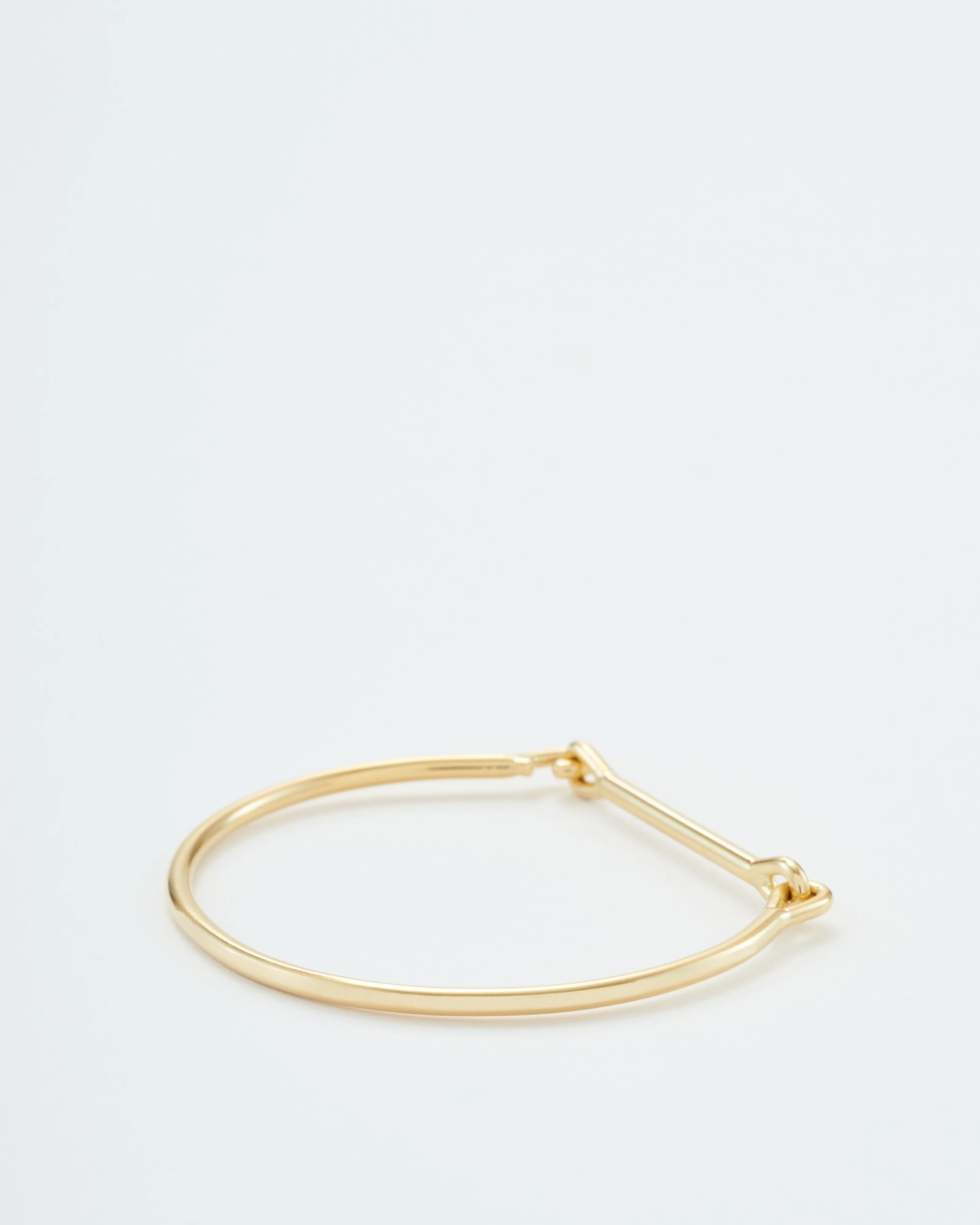 needle eye cuff heavy weight top