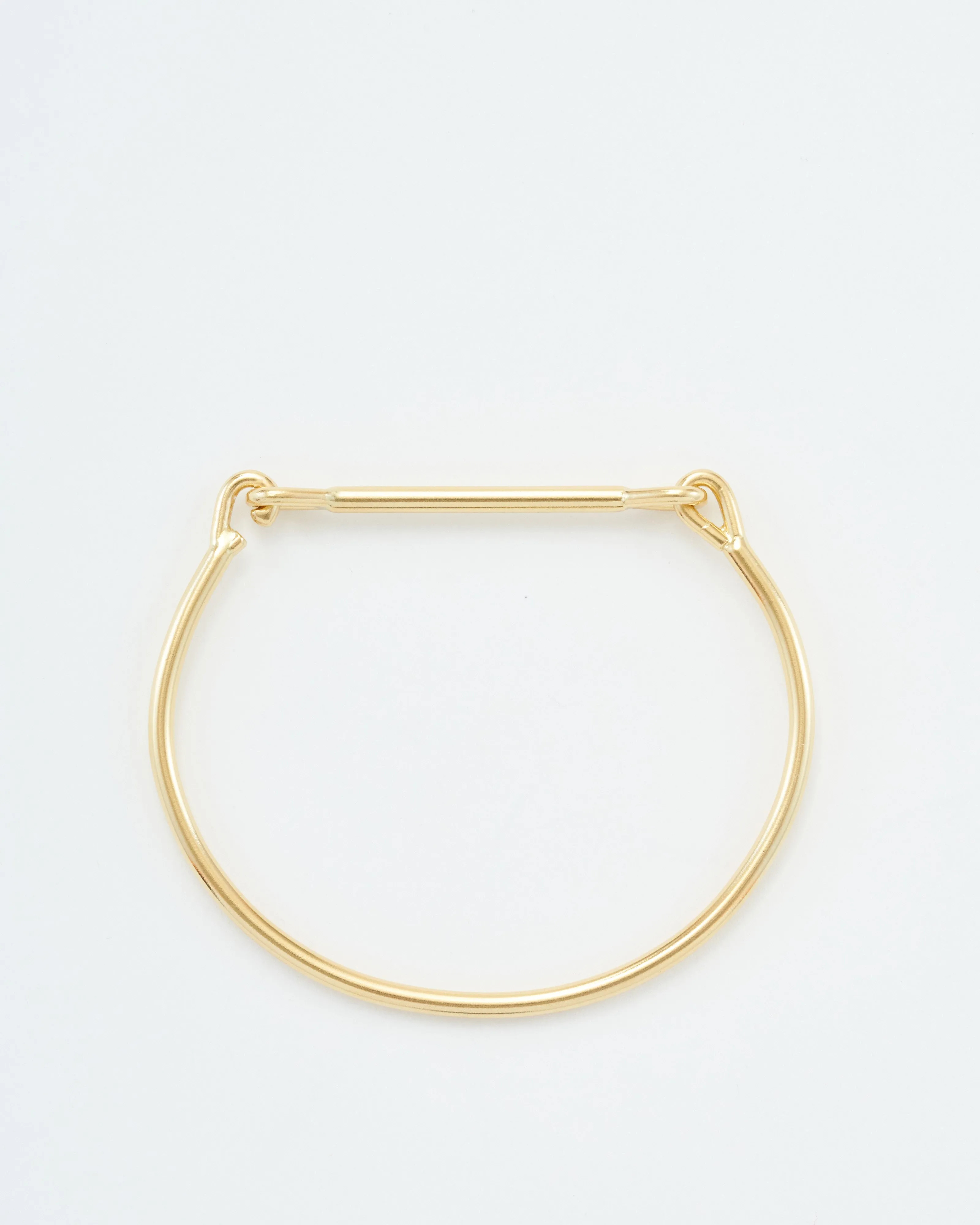 needle eye cuff heavy weight top