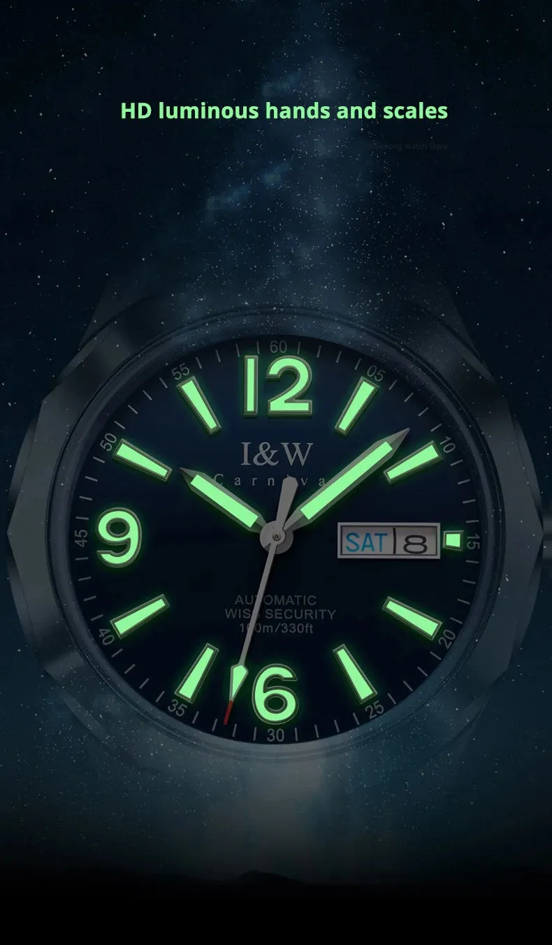 New Japan SEIKO NH36A Movement Automatic Watches
