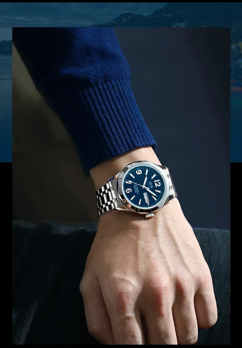 New Japan SEIKO NH36A Movement Automatic Watches