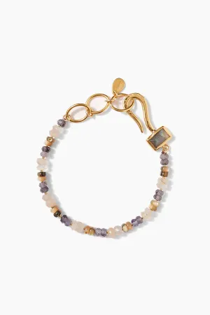 ODYSSEY HOOK BRACELET IOLITE