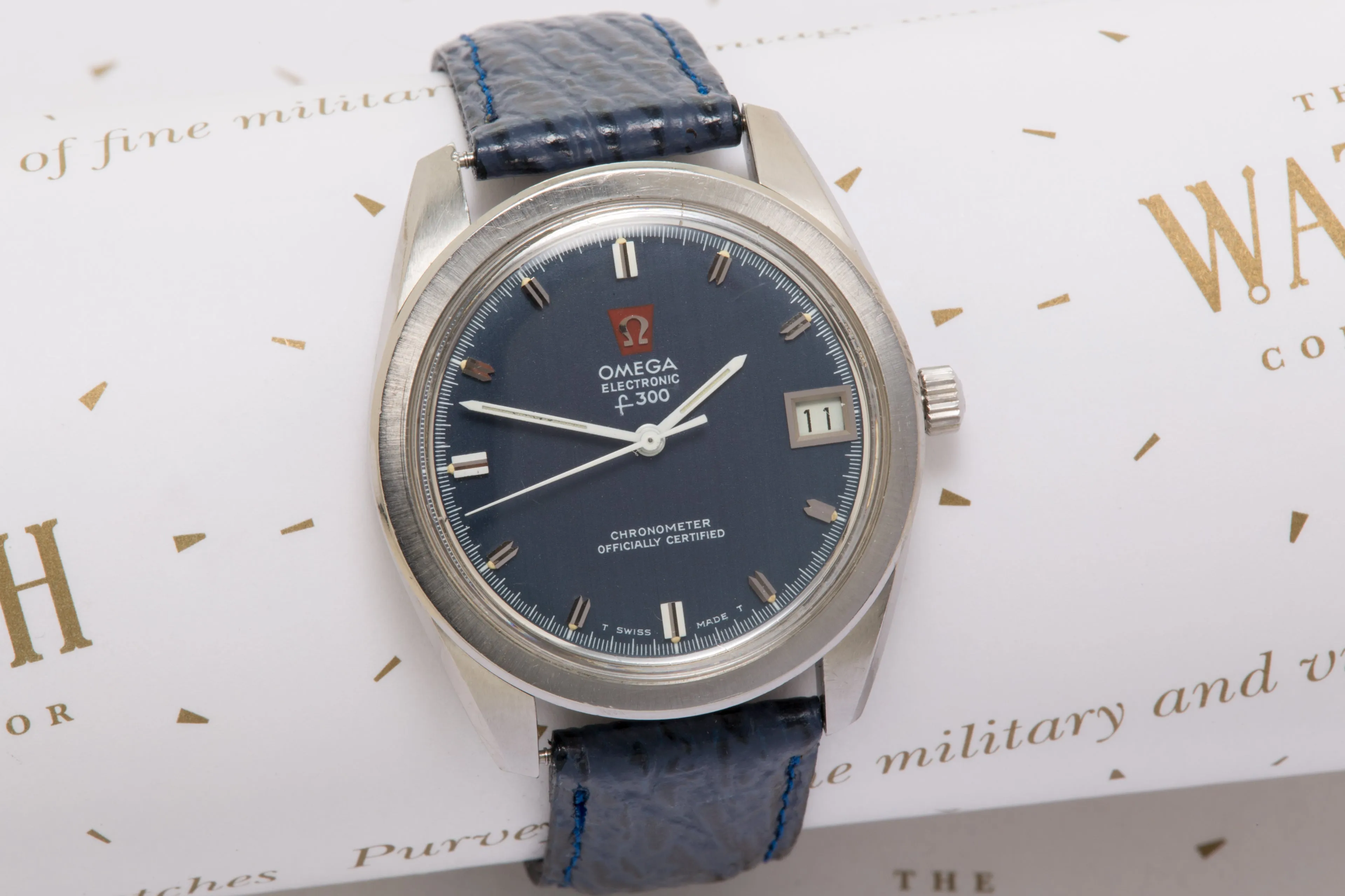 Omega f300 chronometer