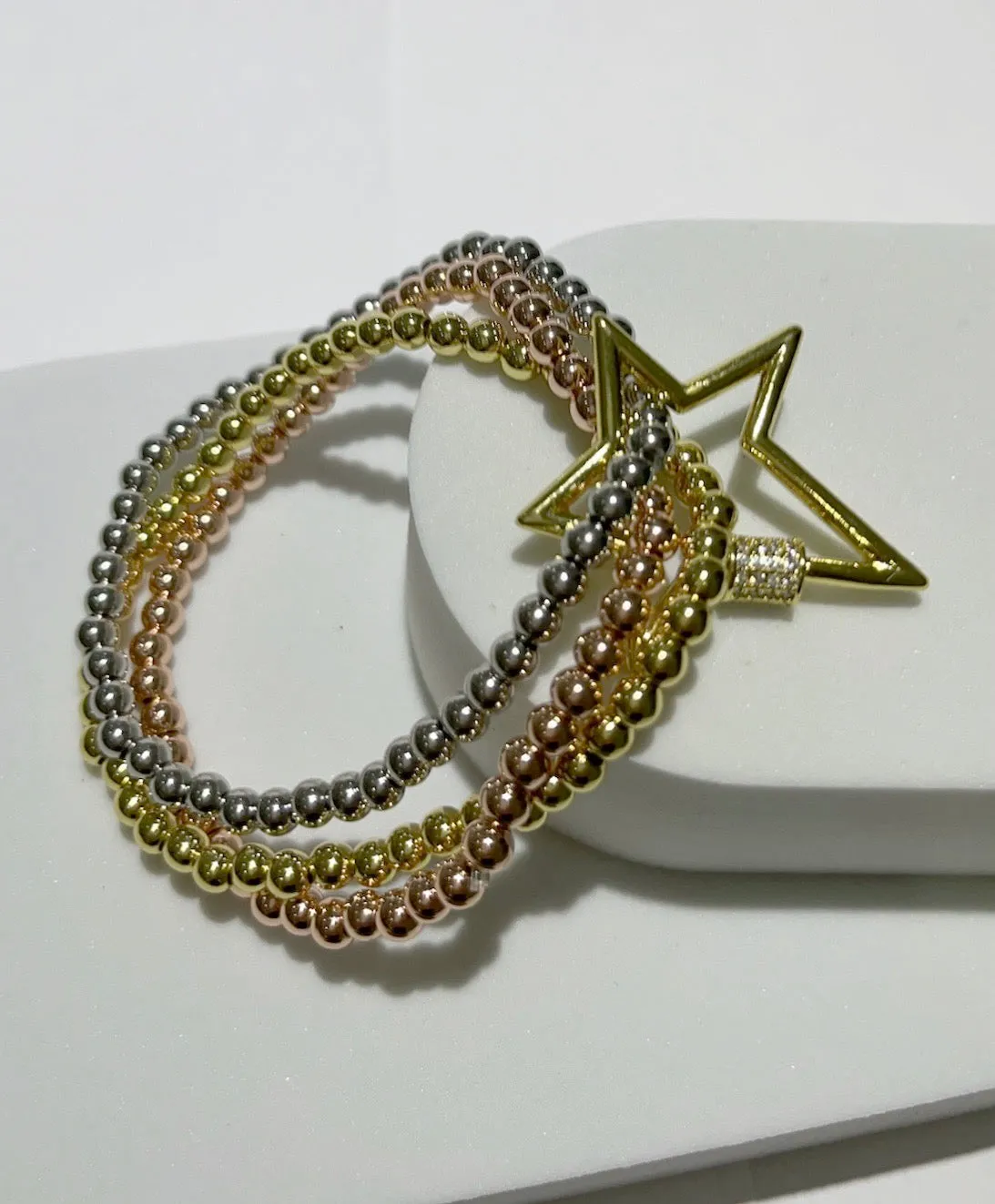 Once Upon a Star Three Color Bracelets
