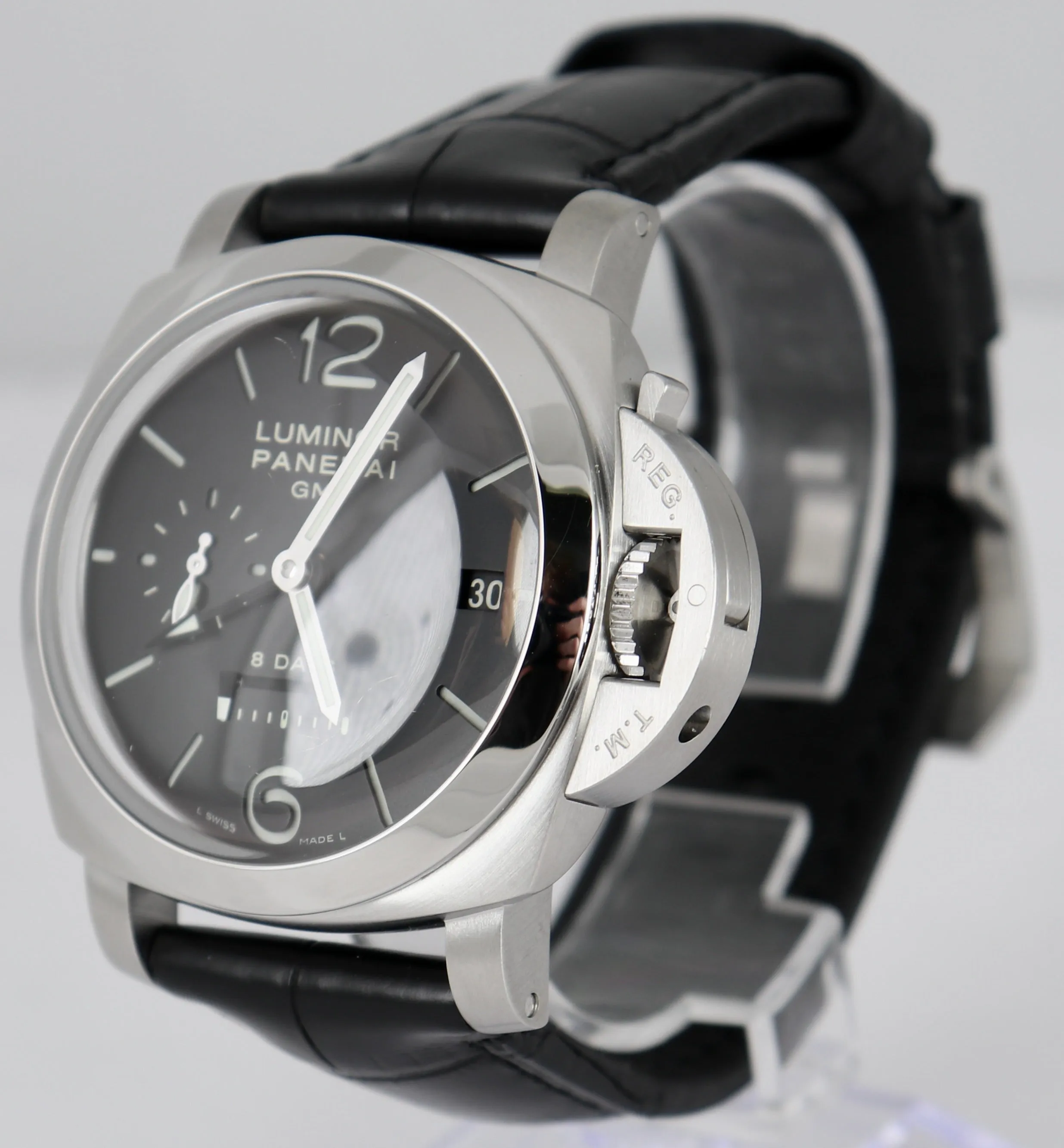 Panerai PAM 233 Luminor Marina 1950 GMT 'DOT DIAL' 8 Days 44mm Watch PAM00233
