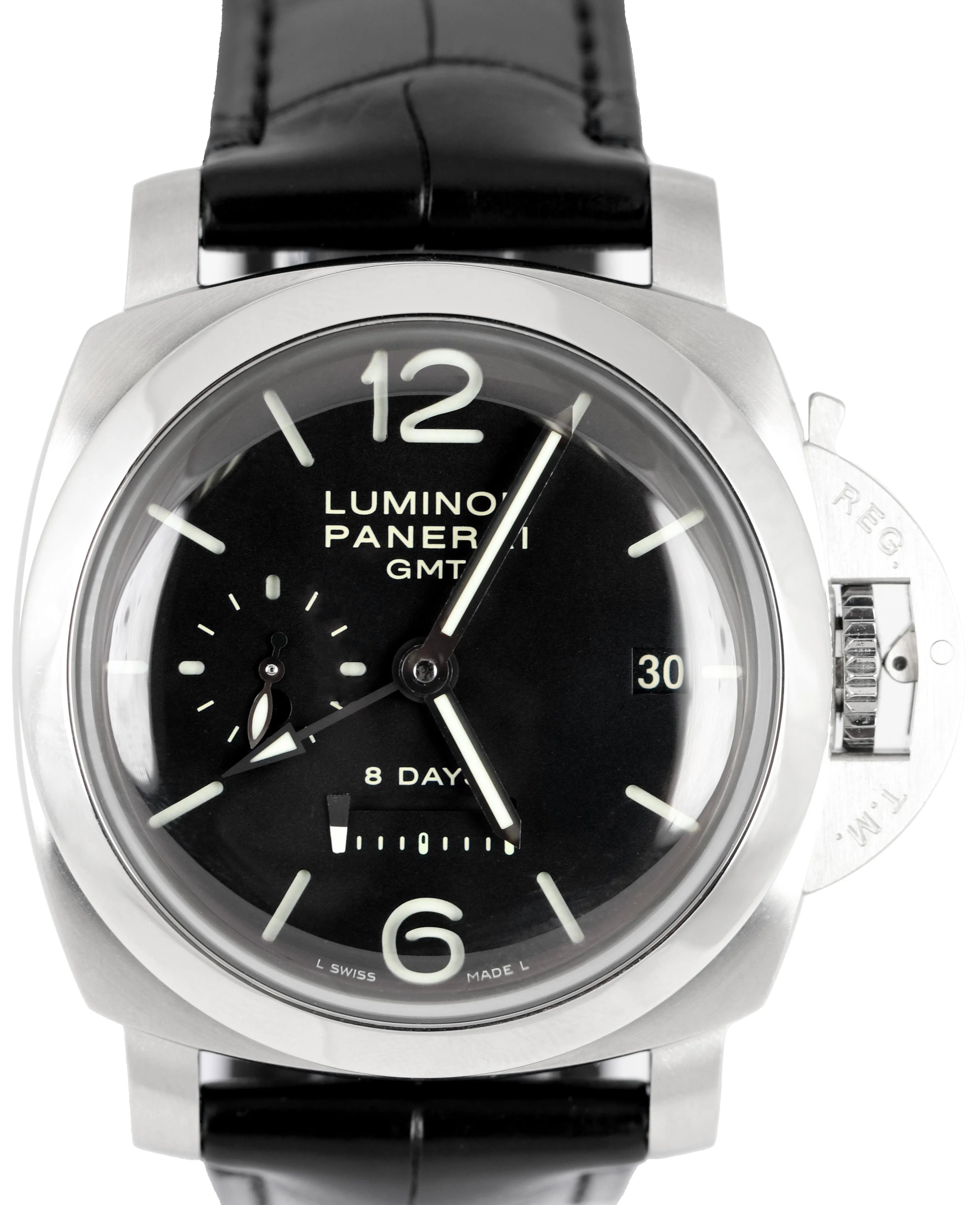 Panerai PAM 233 Luminor Marina 1950 GMT 'DOT DIAL' 8 Days 44mm Watch PAM00233