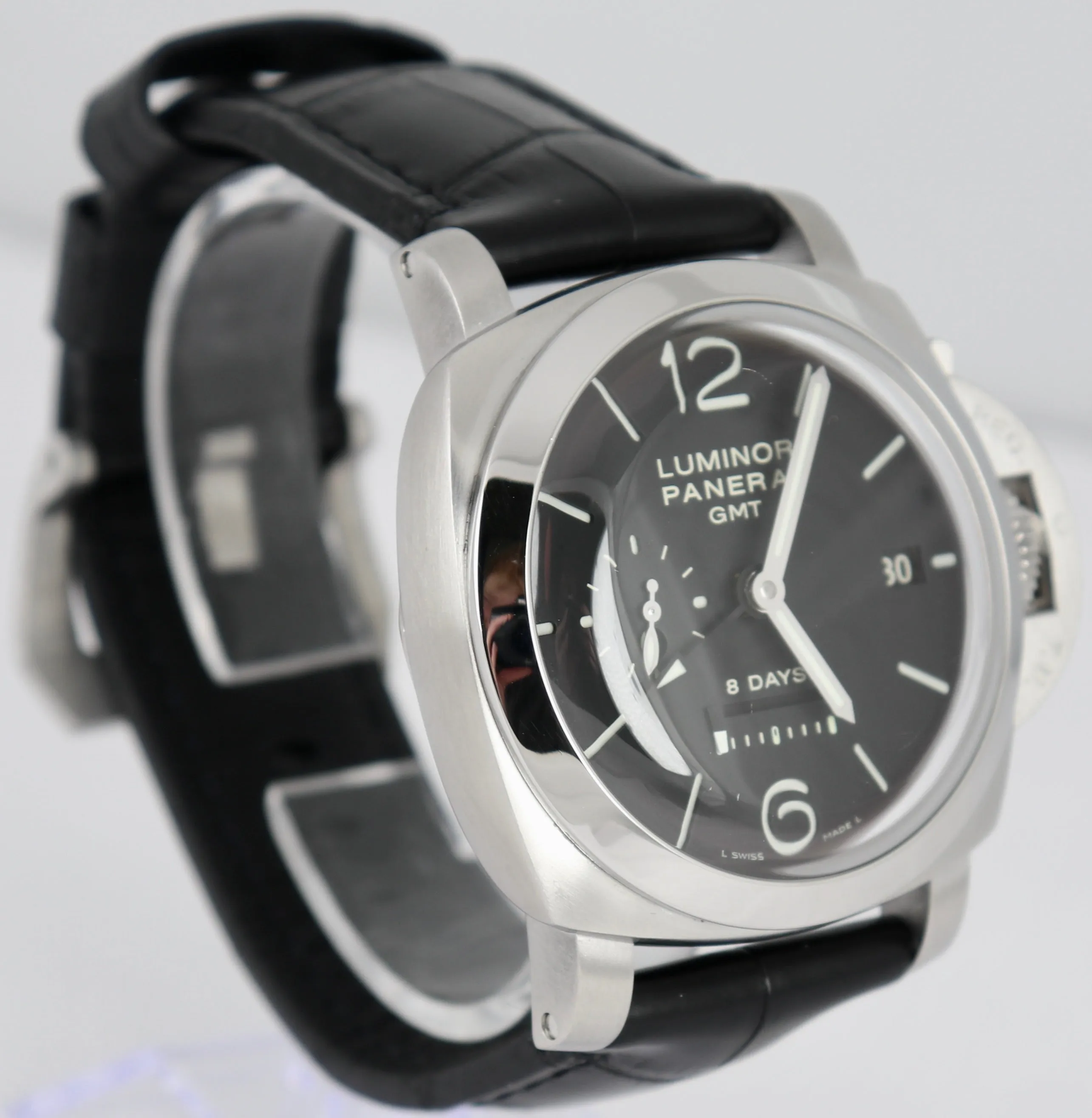 Panerai PAM 233 Luminor Marina 1950 GMT 'DOT DIAL' 8 Days 44mm Watch PAM00233
