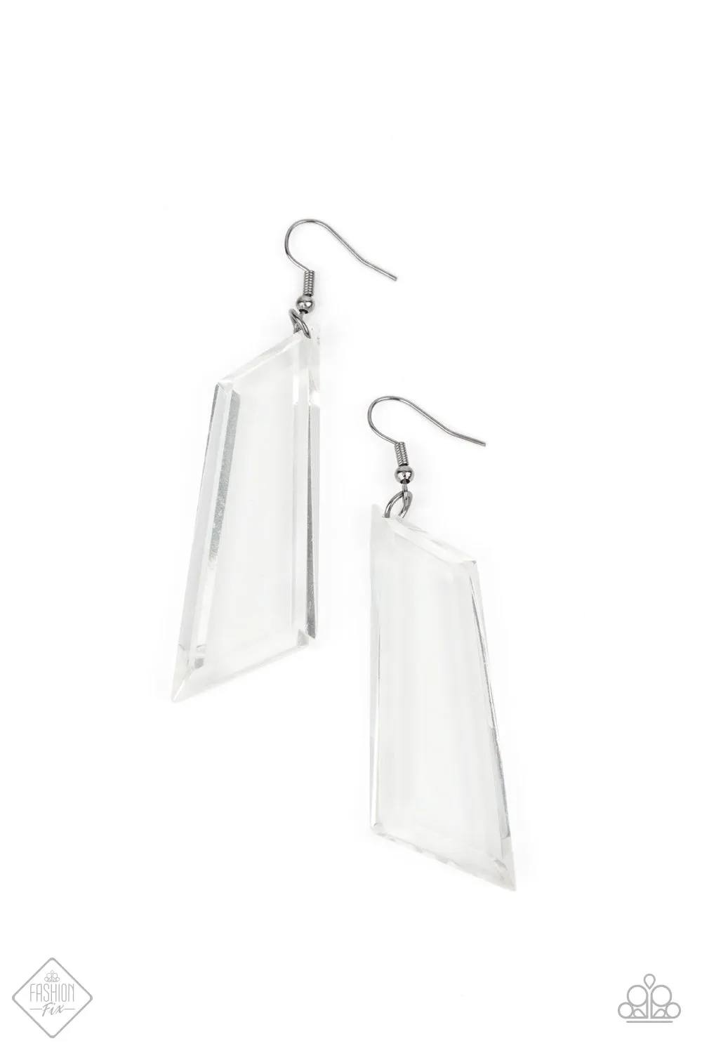 Paparazzi The Final Cut - Black Earrings