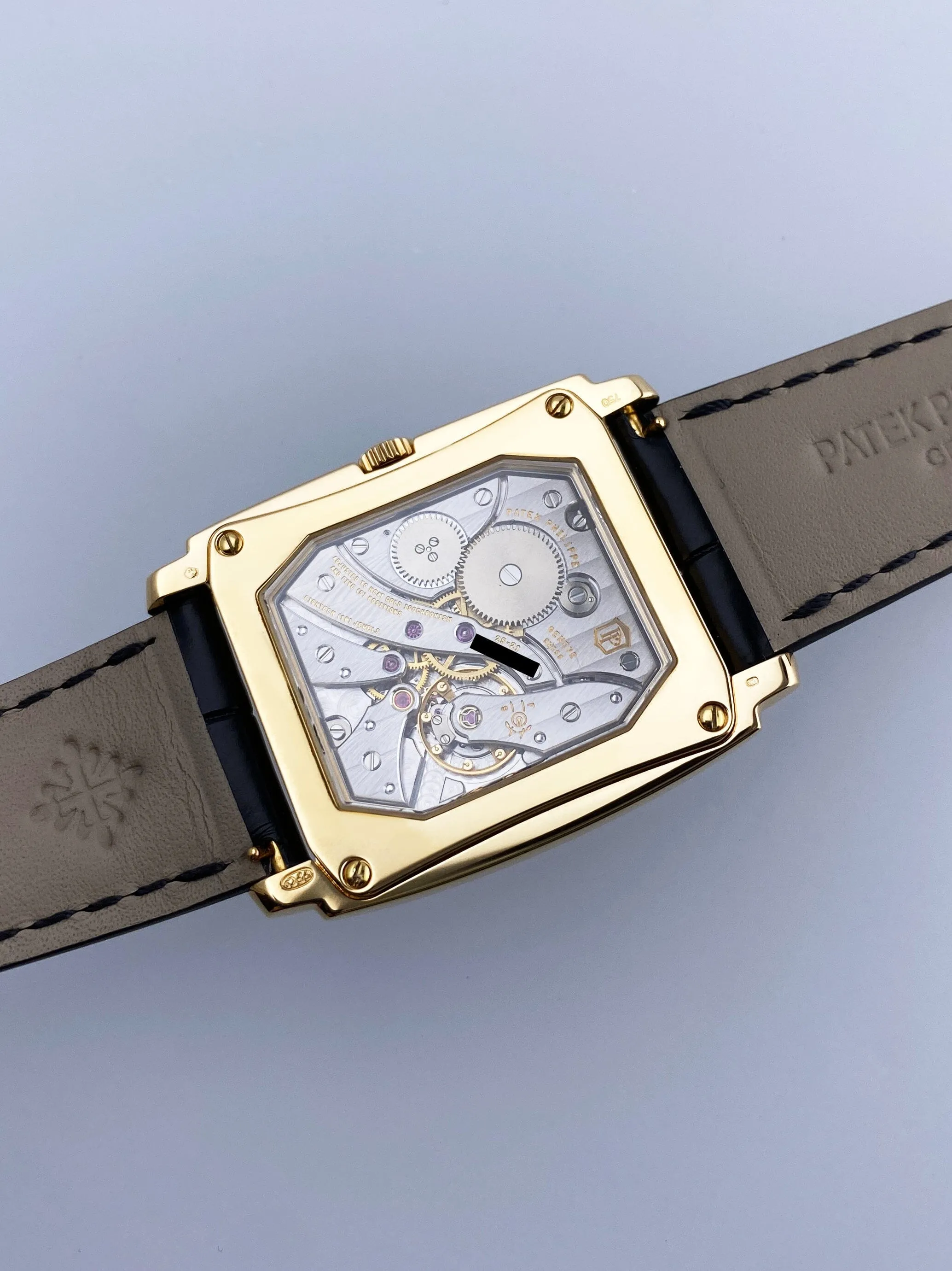 Patek Philippe Gondolo 5124J 18K Yellow Gold Mens Watch Papers