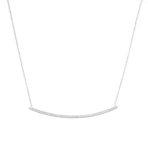 Pavé Bar Necklace