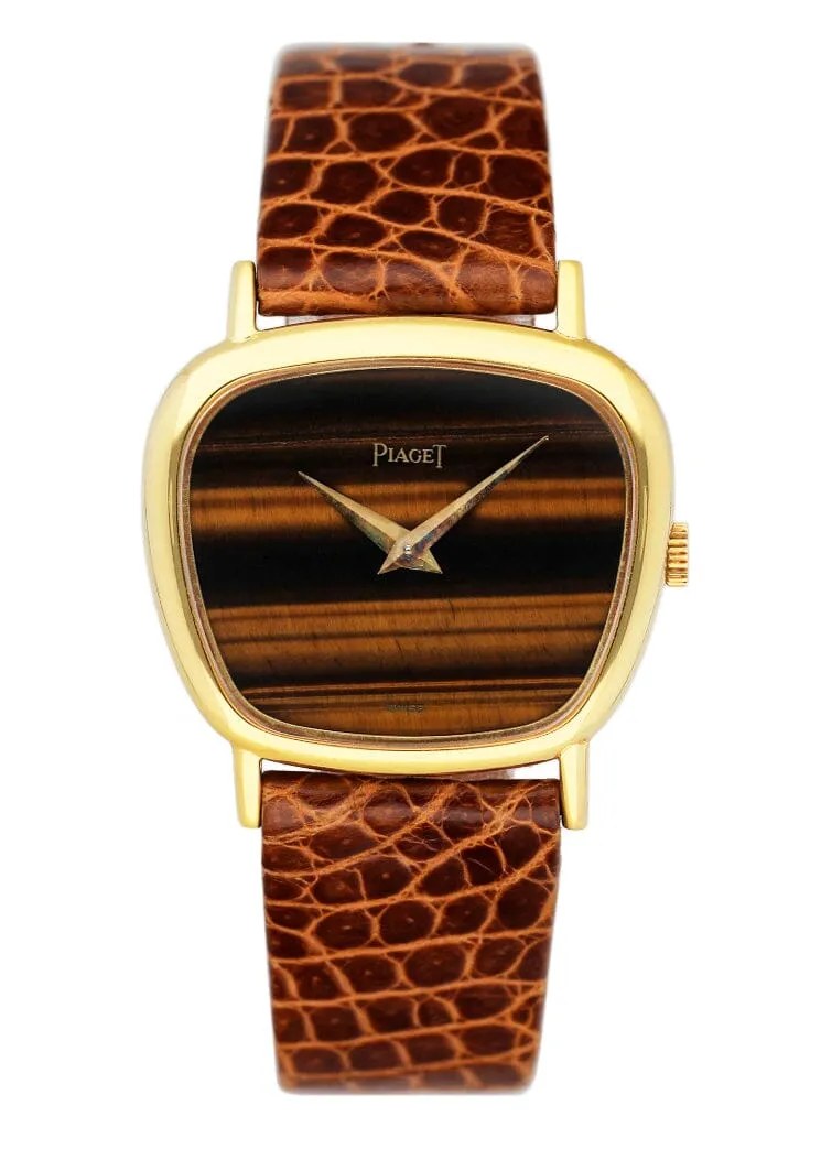 Piaget 9485 "Tiger Eye" 18K Yellow Gold Ladies Watch