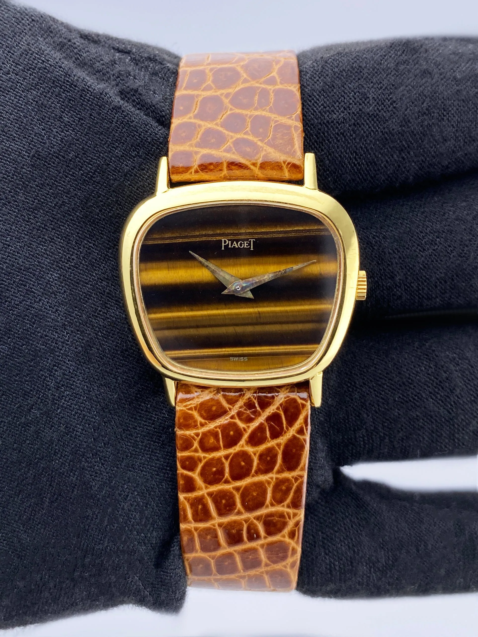 Piaget 9485 "Tiger Eye" 18K Yellow Gold Ladies Watch