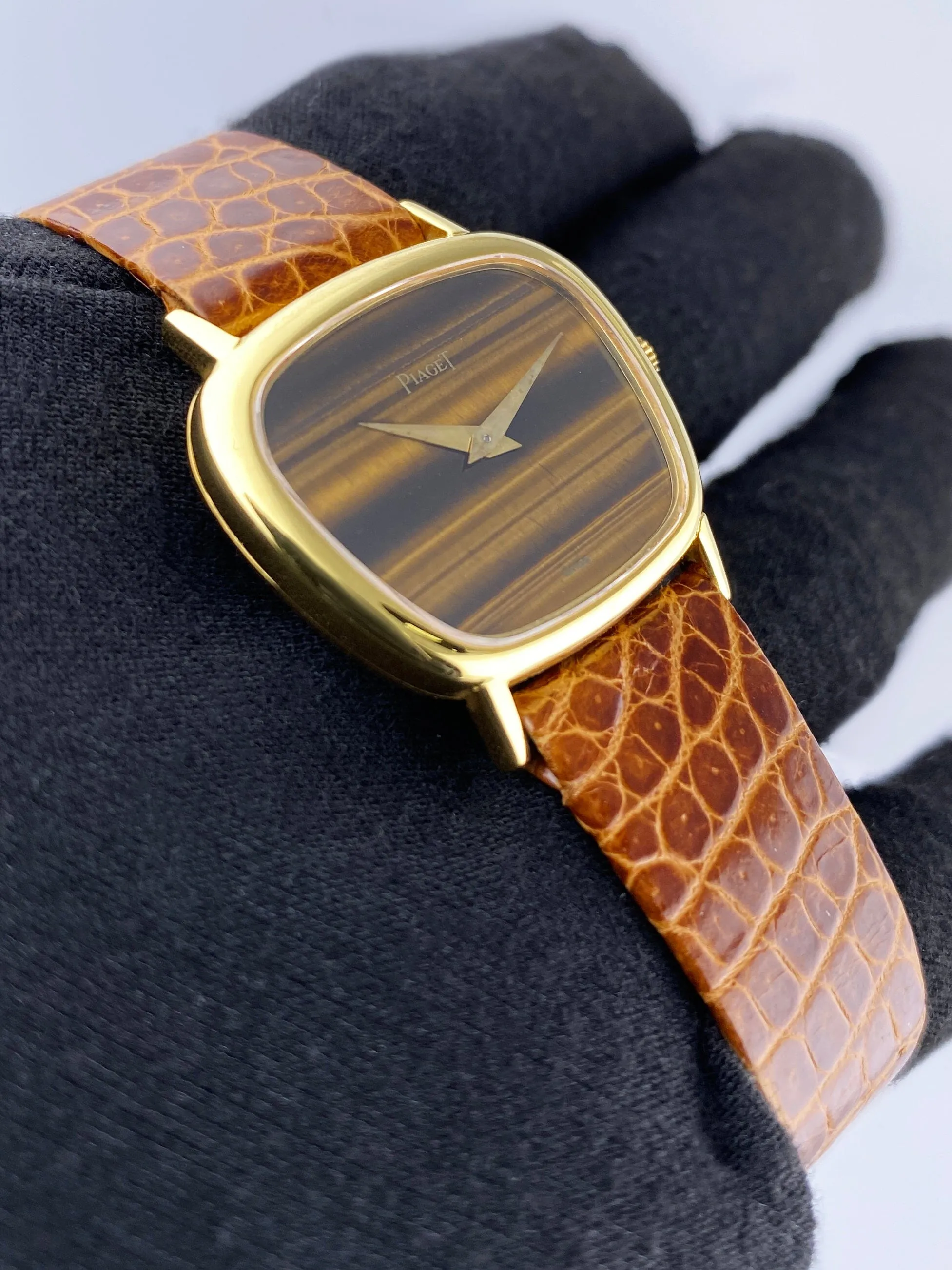 Piaget 9485 "Tiger Eye" 18K Yellow Gold Ladies Watch