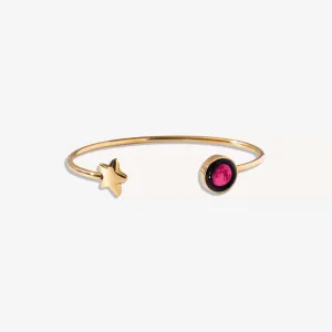 Pink Moon Crépuscule Cuff in Gold