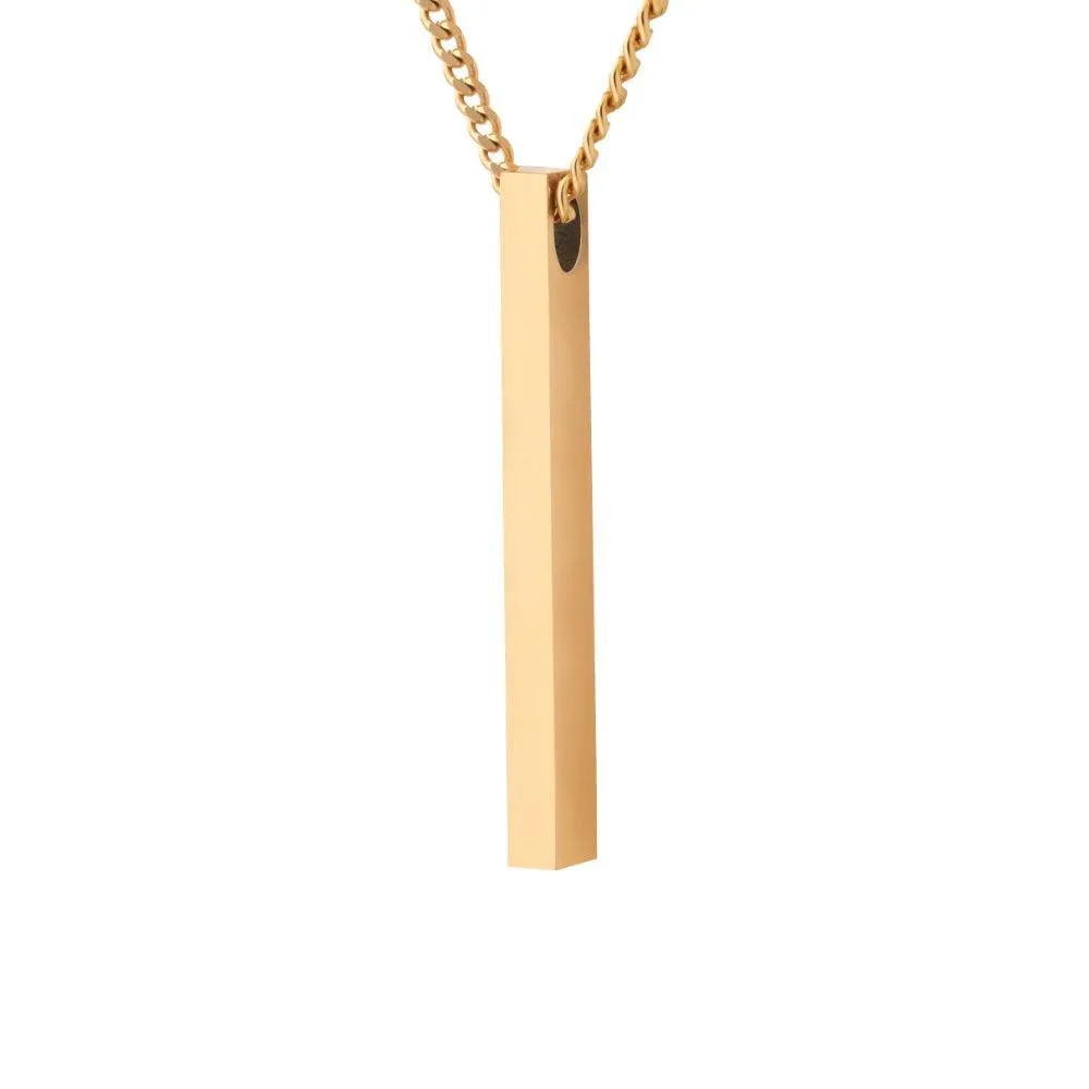 Plain Bar Necklace