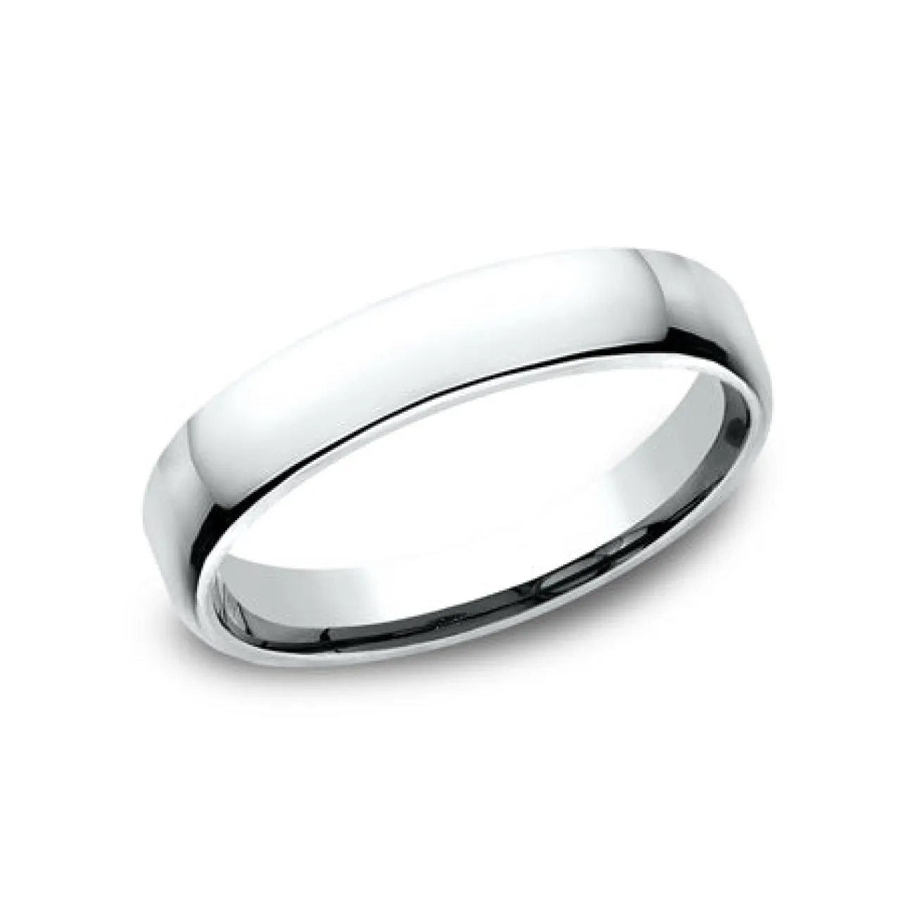 Platinum Euro Dome Comfort Fit 4.5 Wedding Band Ring