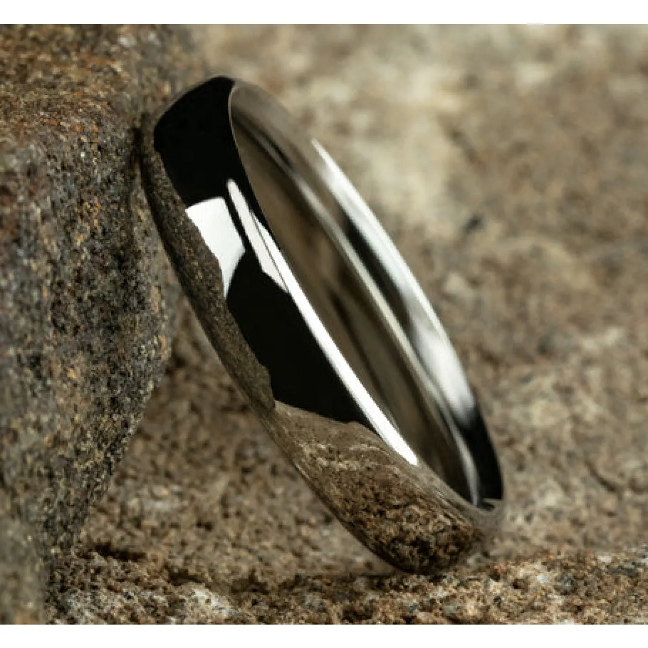 Platinum Euro Dome Comfort Fit 4.5 Wedding Band Ring