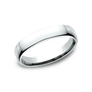 Platinum Euro Dome Comfort Fit 4.5 Wedding Band Ring