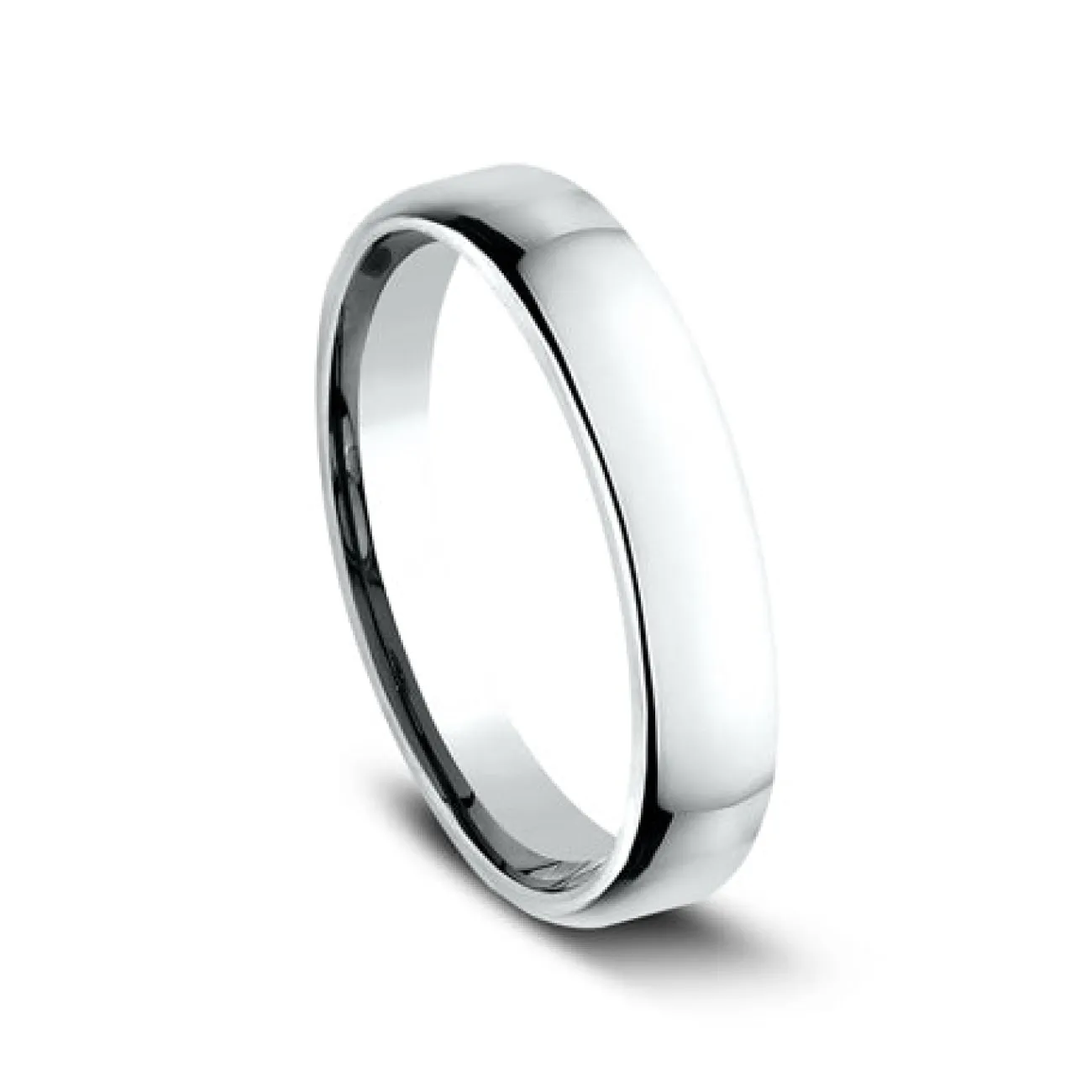 Platinum Euro Dome Comfort Fit 4.5 Wedding Band Ring