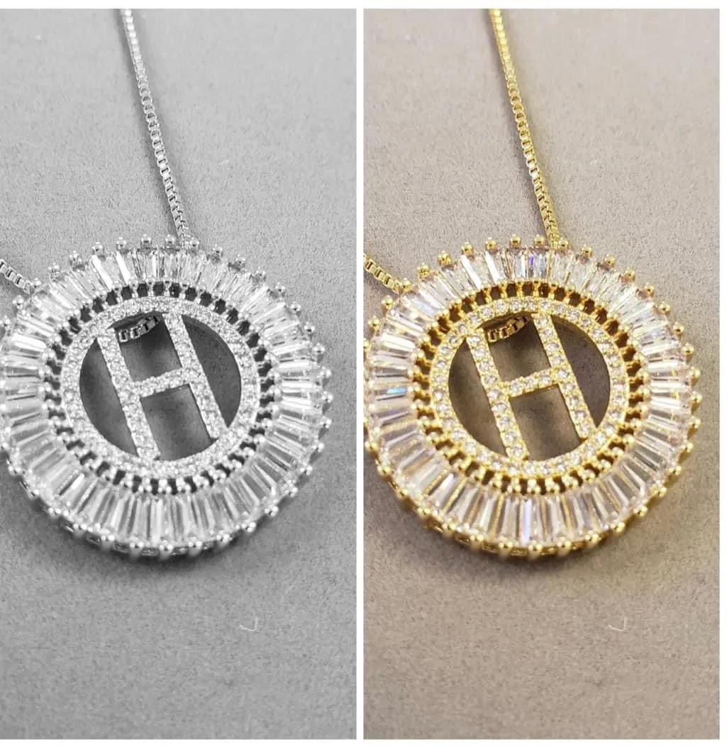PREORDER: Initial Sunburst Necklace