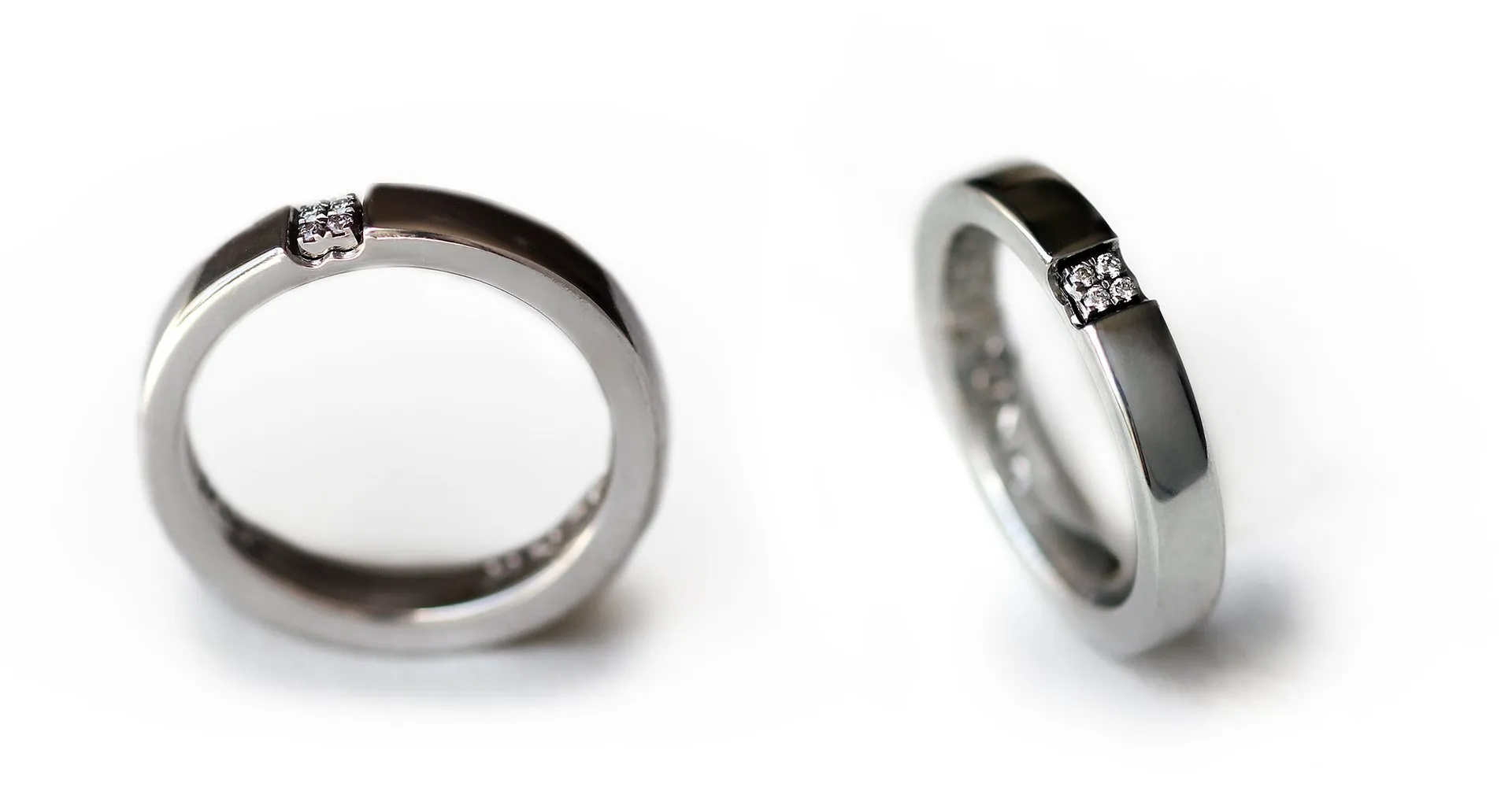 Promise rings for him and her