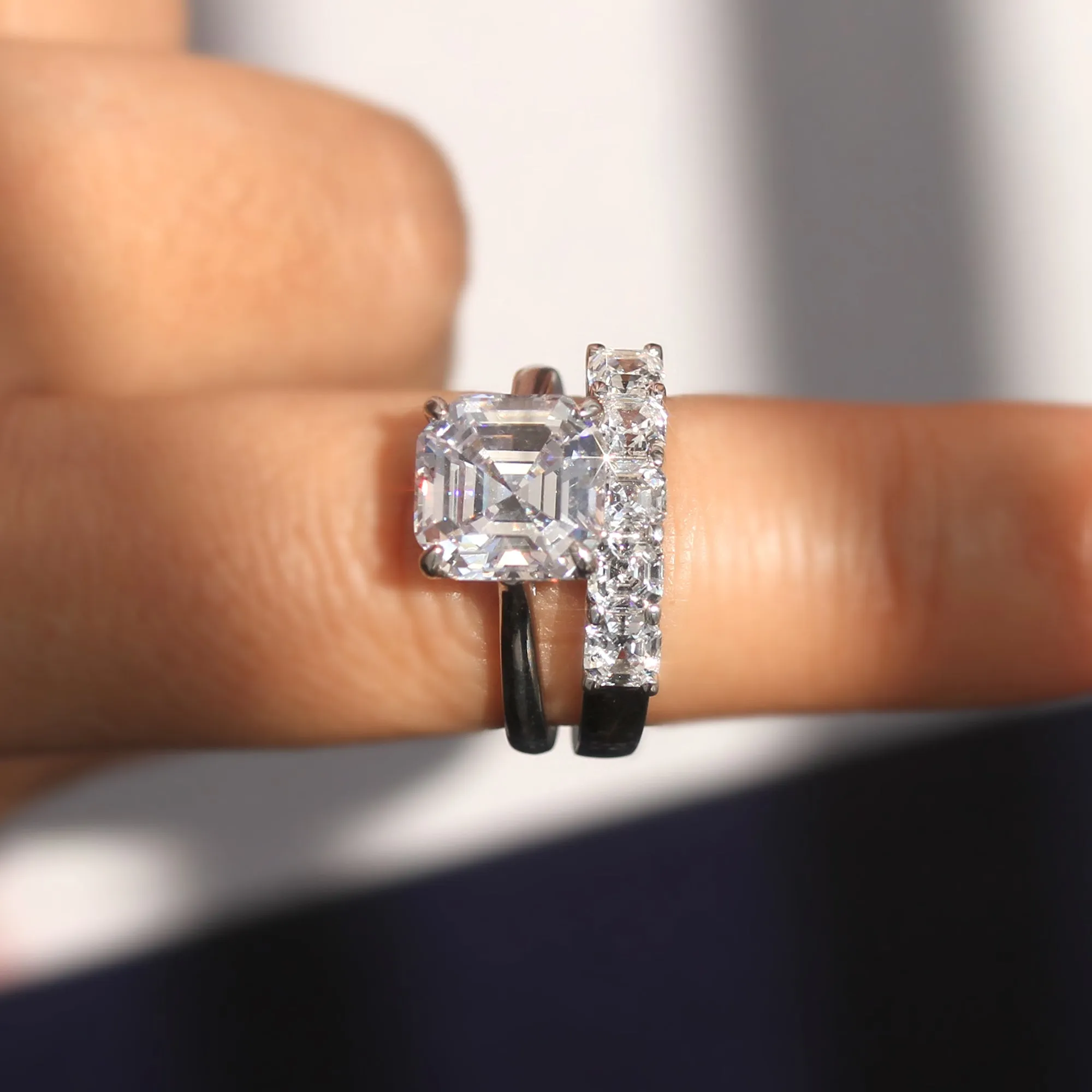Radiant Asscher Solitaire