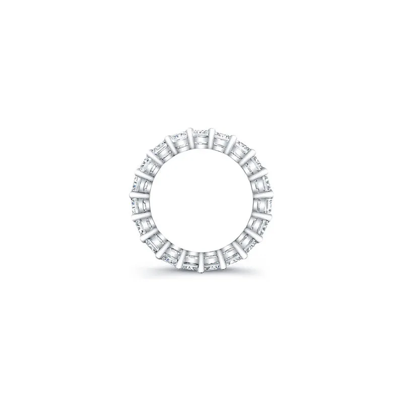 Radiant Cut Diamond Eternity Ring - 7.20CTW F/VS2
