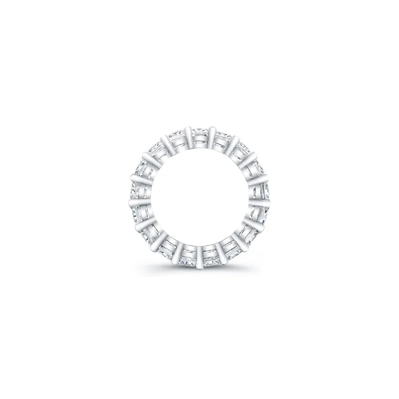 Radiant Cut Diamond Eternity Ring - 8.00CTW F/VS2