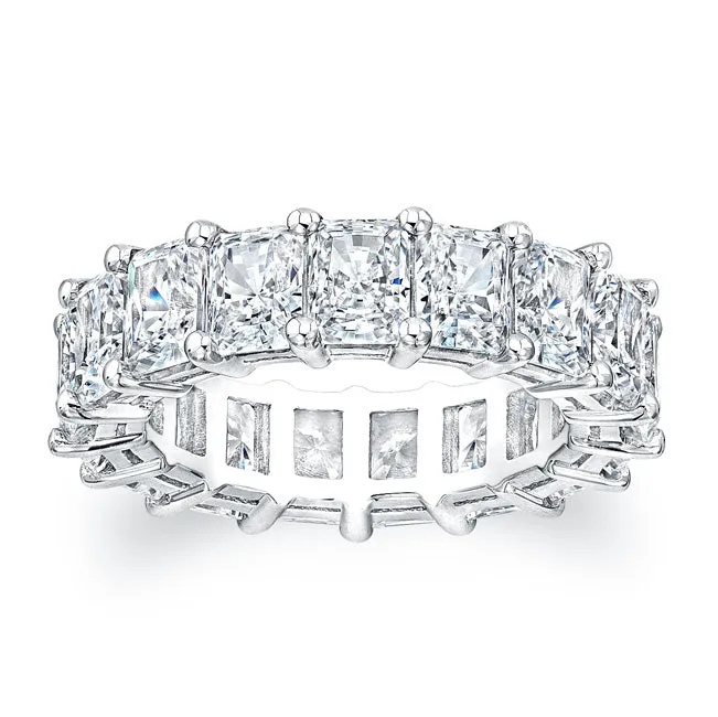 Radiant Cut Diamond Eternity Ring - 8.00CTW F/VS2