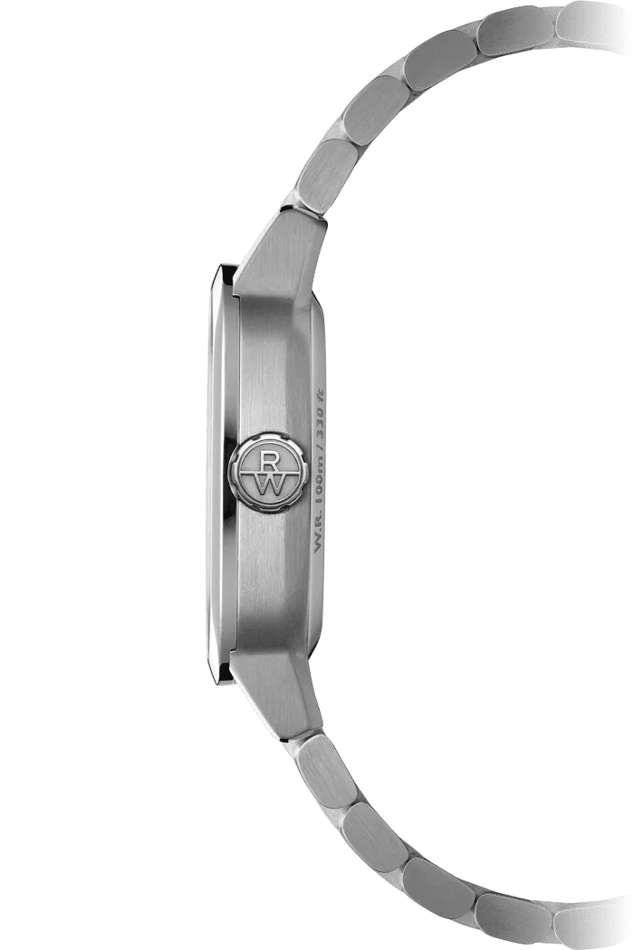 Raymond Weil Freelancer Ladies Square Open Heart Blue on Bracelet