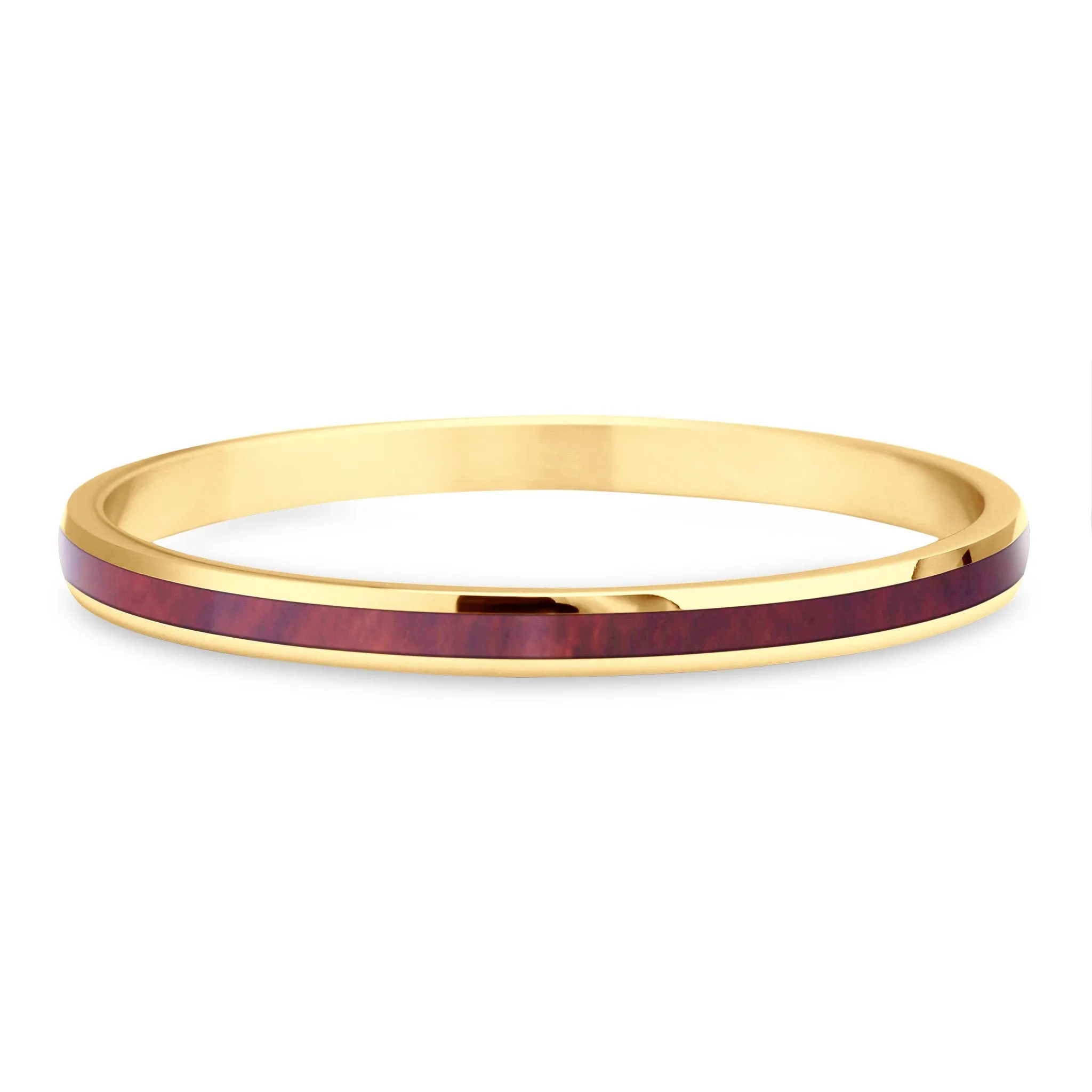 Redwood Bangle - Yellow Gold