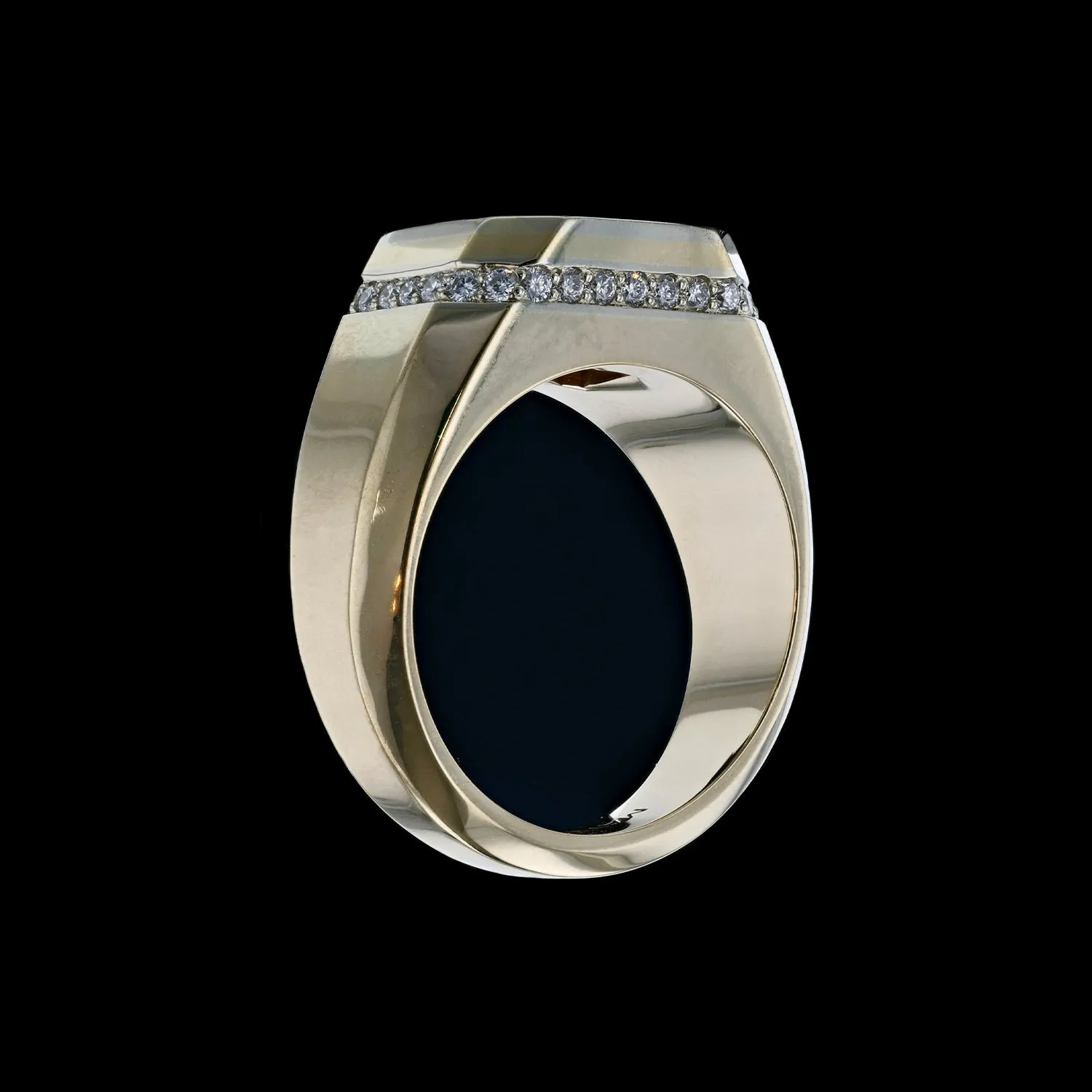 Ring Signet Asscher